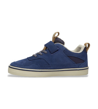 Timberland Sneakers in pelle blu navy Stone Jump
