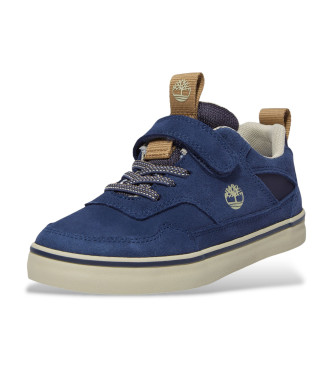 Timberland Sneakers in pelle blu navy Stone Jump