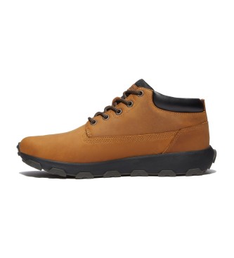 Timberland Chaussures montantes Winsor Park en cuir marron avec membrane Gore-Tex