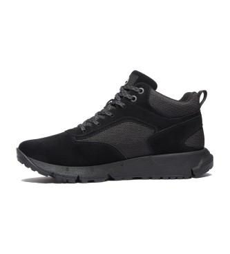 Timberland Leather mid-top trainers Voyager Park black