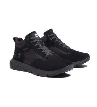 Timberland Leather mid-top trainers Voyager Park black