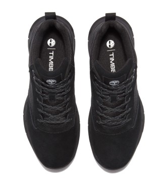 Timberland Leather mid-top trainers Voyager Park black