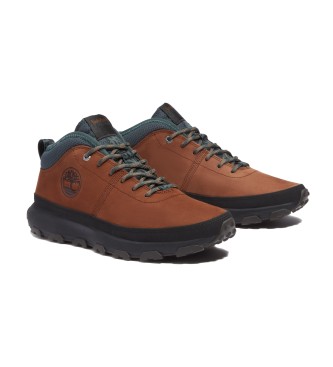 Timberland Zapatillas de Piel Winsor Trail marrn