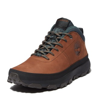Timberland Zapatillas de Piel Winsor Trail marrn