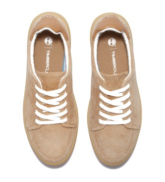 Timberland Emerson Street beige trningssko i lder
