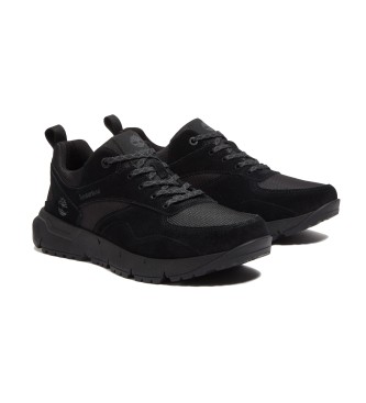 Timberland Leren sneakers Voyager Park zwart