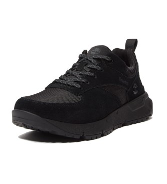 Timberland Leren sneakers Voyager Park zwart