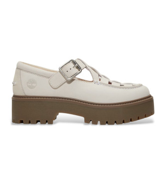 Timberland Stone Street gr lderskor med spnne och plat