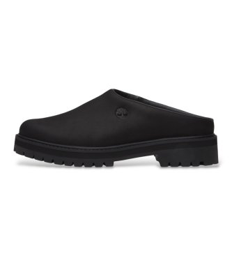 Timberland Sabots en cuir Heritage noir