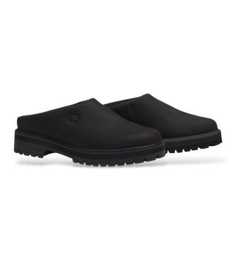 Timberland Sabots en cuir Heritage noir