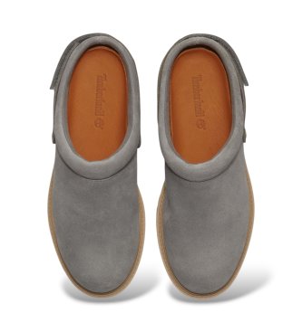 Timberland Premium grey leather clogs