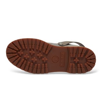 Timberland Premium grey leather clogs