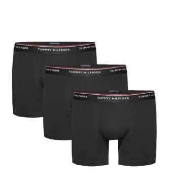 Tommy Hilfiger Pack de 3 boxers Premium Essential Tight preto
