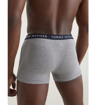 Tommy Hilfiger Pack de 3 boxers UM0UM02325 gris, blanco, negro 