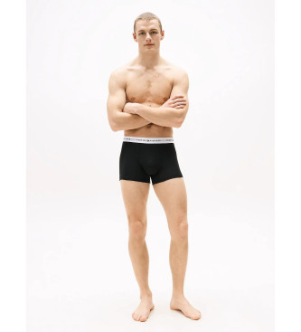 Tommy Hilfiger Pack de 7 calzoncillos Trunk Signature negro