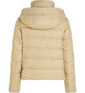 Tommy Hilfiger Manteau matelass monogramm beige