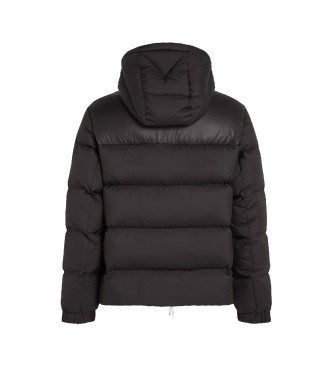 Tommy Hilfiger Quilted down jacket with hood, black