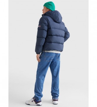 Tommy Jeans Essential Quilted Coat marine