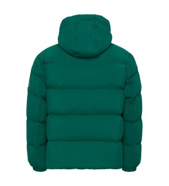Tommy Hilfiger Essential green quilted coat