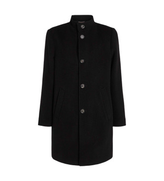 Tommy Hilfiger Manteau long dcontract noir