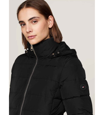 Tommy Hilfiger Cappotto lungo imbottito nero