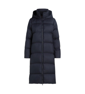 Tommy Hilfiger Manteau long avec garniture en duvet bleu marine