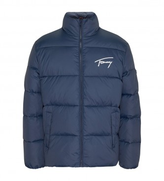 Tommy Jeans Signature Down Coat navy