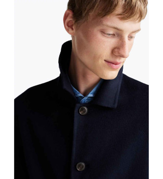 Tommy Hilfiger Smart Casual Coat in long navy cut