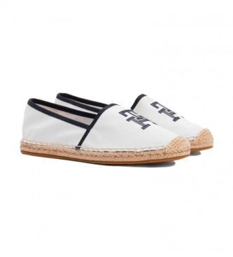 Tommy Hilfiger Espadrilles TH Embroidery White
