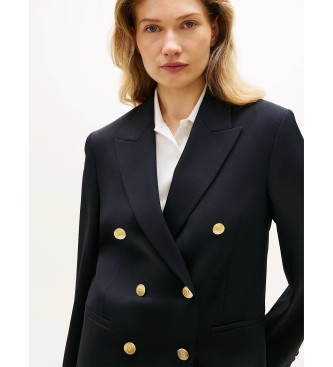 Tommy Hilfiger Timeless wide cut navy blazer