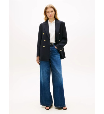 Tommy Hilfiger Timeless wide cut navy blazer