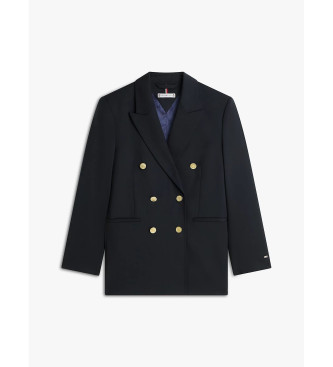 Tommy Hilfiger Timeless wide cut navy blazer