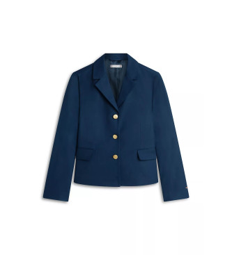 Tommy Hilfiger Slim fit blazer with navy gold buttons