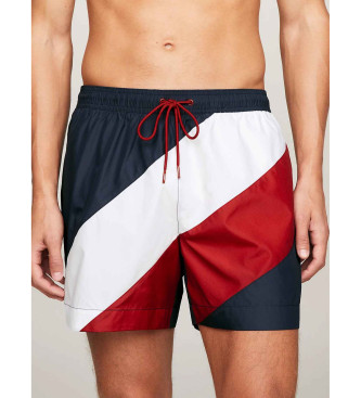 Tommy Hilfiger Fato de banho com cordo Global Stripe navy