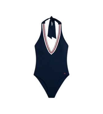 Tommy Hilfiger Maillot de bain Global Stripe avec licou marine