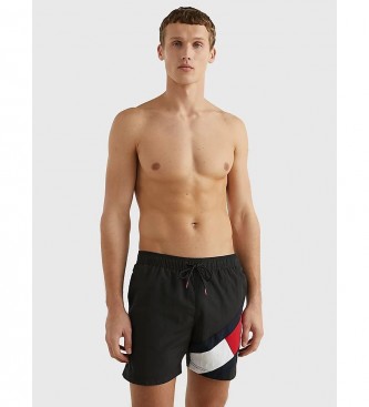 Tommy Hilfiger Half-length swimming costume Black drawstring