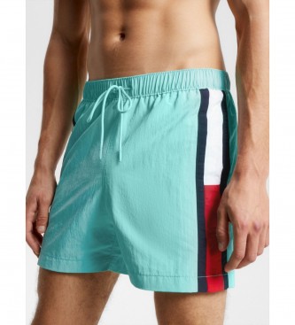 Tommy Hilfiger Medium Long Swimsuit Logo turquoise