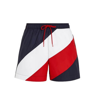 Tommy Hilfiger Global Drawstring Swimsuit Navy Stripe