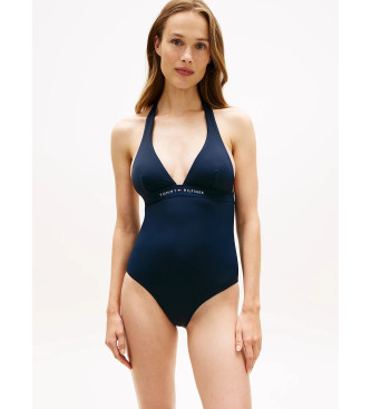 Tommy Hilfiger Maillot de bain original avec col licou marine