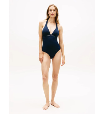 Tommy Hilfiger Maillot de bain original avec col licou marine