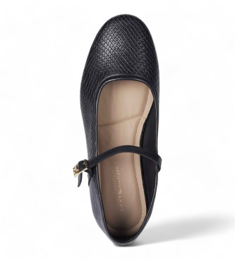 Tommy Hilfiger Maryjane ballerina's zwart