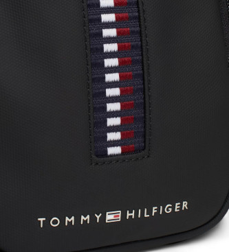 Tommy Hilfiger Corp Reporter torba za na ramo črna