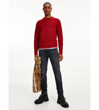 Tommy Hilfiger Basic Structure Crew rouge