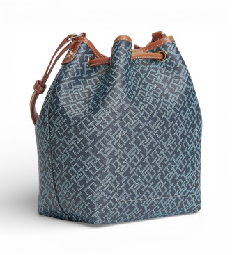 Tommy Hilfiger Bolsa de cubo Monoplay azul