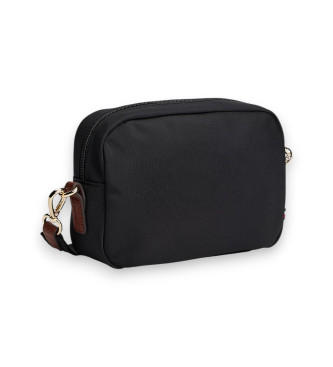 Tommy Hilfiger Sort skuldertaske i teknisk stof