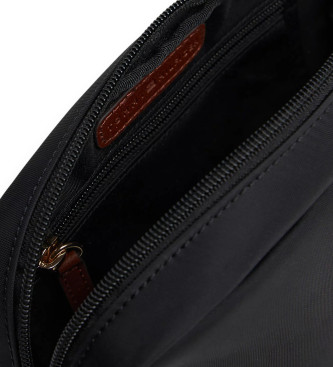 Tommy Hilfiger Sort skuldertaske i teknisk stof