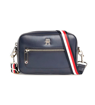 Tommy Hilfiger Ikonische Umhngetasche mit markantem marineblauem Riemen