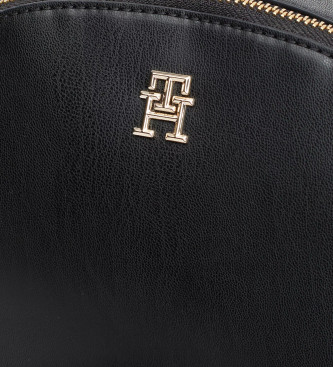 Tommy Hilfiger Sac demi-lune avec monotype noir