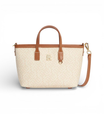 Tommy Hilfiger Bolso Mono Tote Monoplay beige