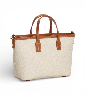 Tommy Hilfiger Bolso Mono Tote Monoplay beige
